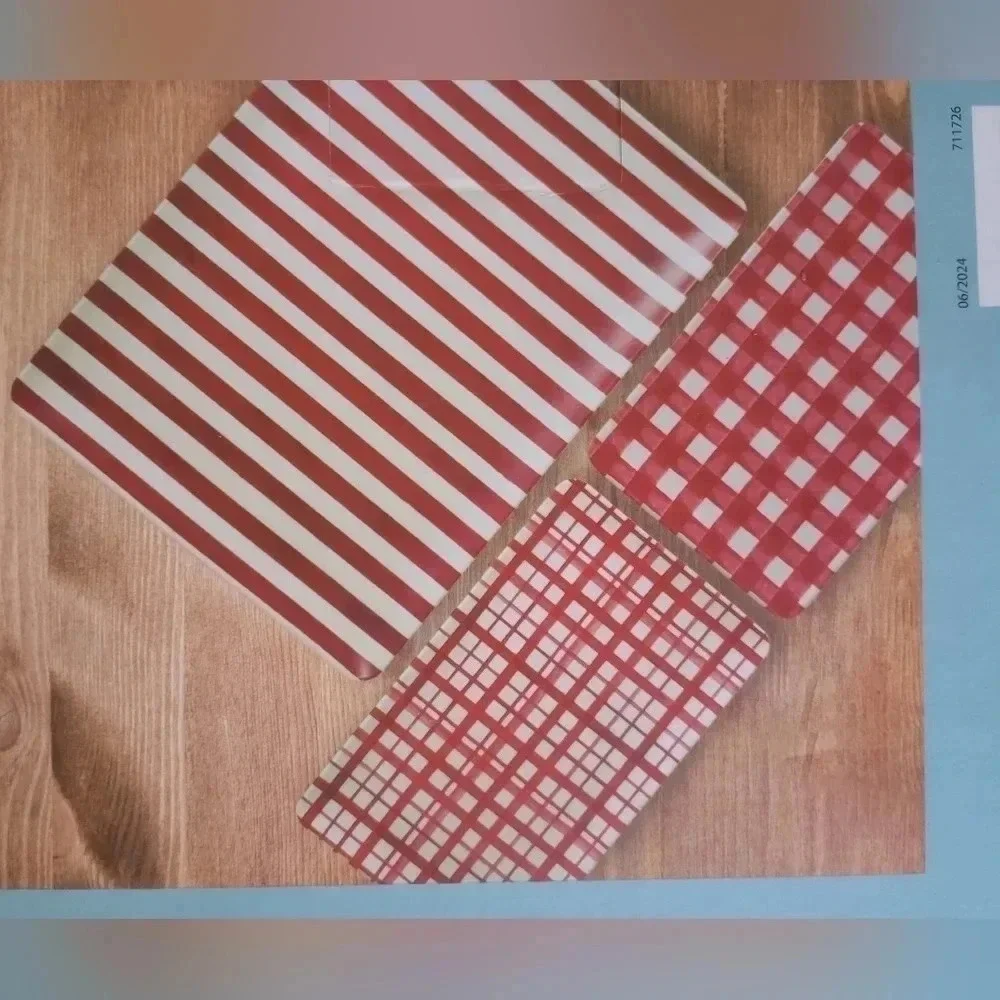 Bamboo serving tray Crofton brand Aldi three piece home decor kitchen utensils